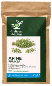 Ceai de frunze de afin