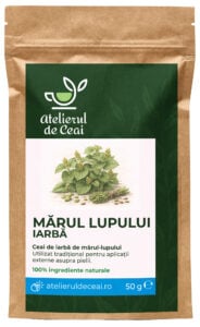 Ceai de iarbă de mărul-lupului