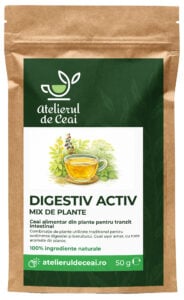 Ceai digestiv activ - mix de plante digestive