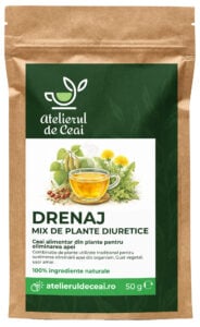 Ceai drenaj - mix de plante diuretice