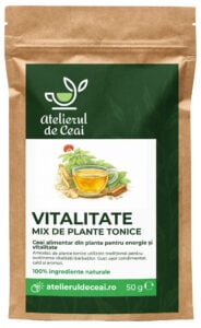Ceai potenta si vitalitate - mix de plante