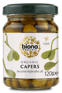 Capere in ulei de masline extravirgin bio 120g Biona