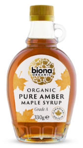 Sirop de artar grad A Amber bio 330g Biona