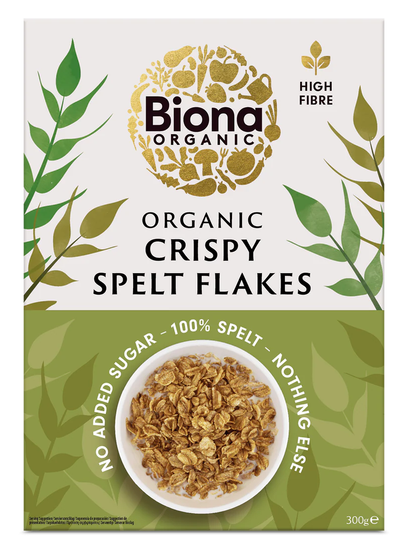 Fulgi de spelta crispy bio 300g Biona