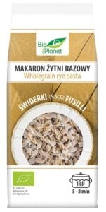 Fusilli din secara integrala bio 400g Bio Planet