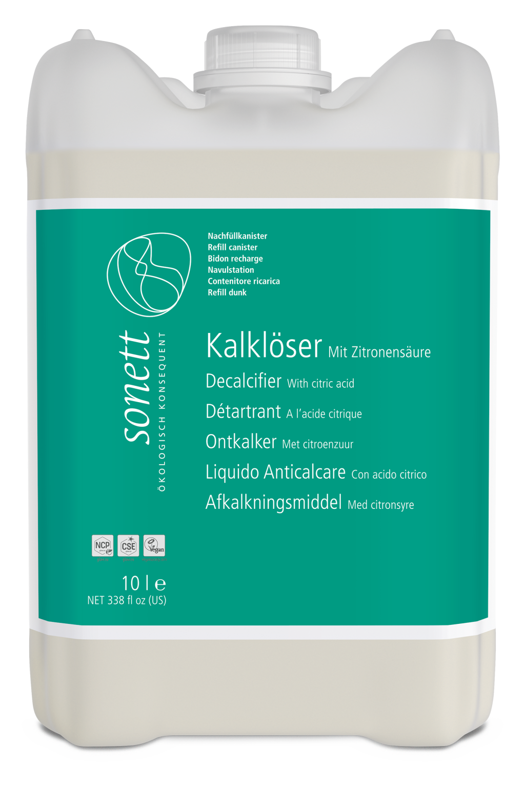 Detartrant ecologic 10l Sonett