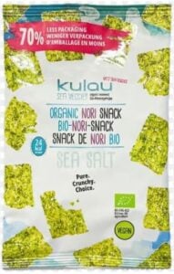 Snack din alge nori bio 4g Kulau
