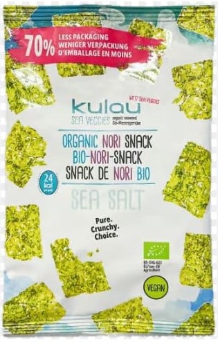 Snack din alge nori bio 4g Kulau