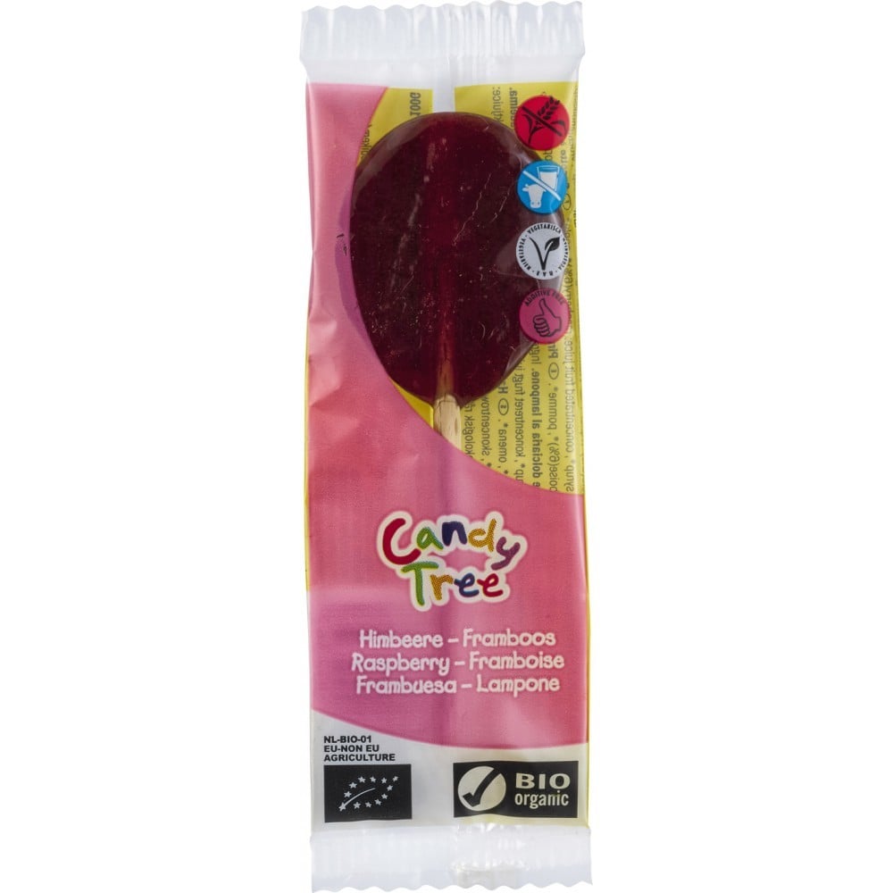Acadele cu zmeura fara gluten si lactoza, eco - Candy Tree