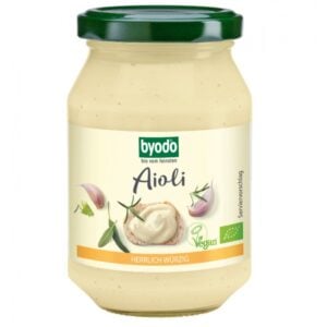 Aioli maioneza cu usturoi vegan fara gluten, eco - Byodo