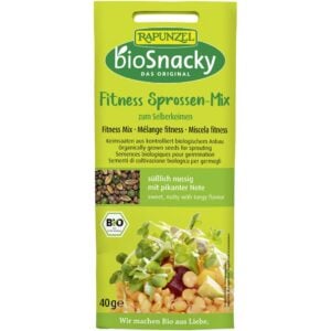 Amestec Fitness de seminte pentru germinat, eco - BioSnacky Rapunzel