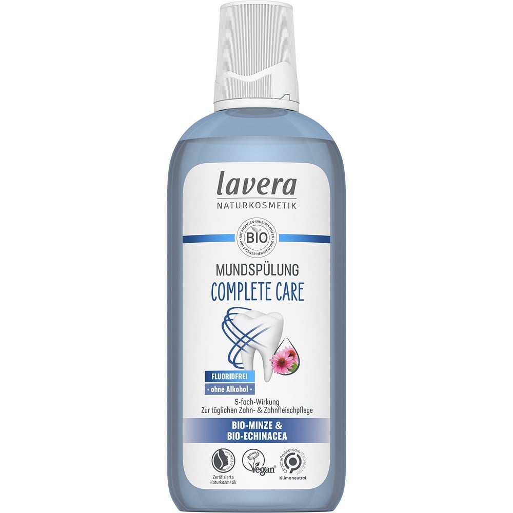 Apa de gura fara fluor cu menta bio si echinacea bio - Lavera