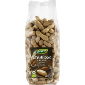 Arahide prajite cu coaja, eco - Dennree