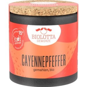 Ardei Cayenne macinat, eco - BioLotta