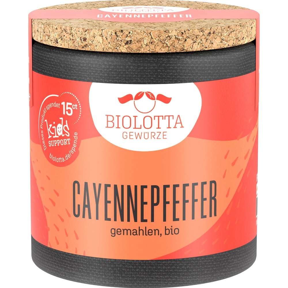 Ardei Cayenne macinat, eco - BioLotta
