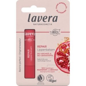 Balsam de buze reparator cu ulei bio de argan si rodie - Lavera