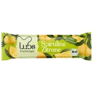 Baton de fructe cu lamaie si cu spirulina fara gluten, eco - Lubs