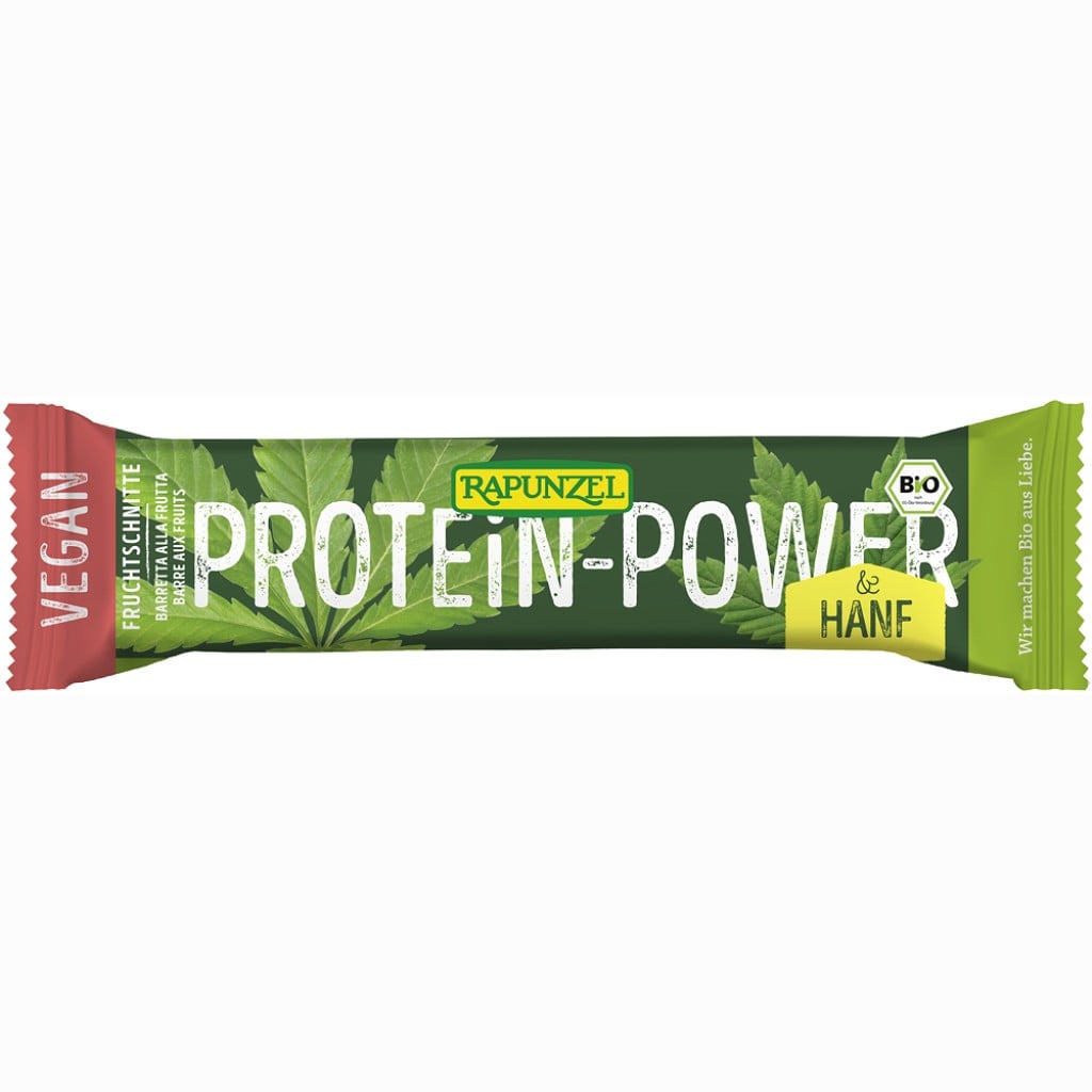 Baton proteic din fructe cu canepa, eco - Rapunzel