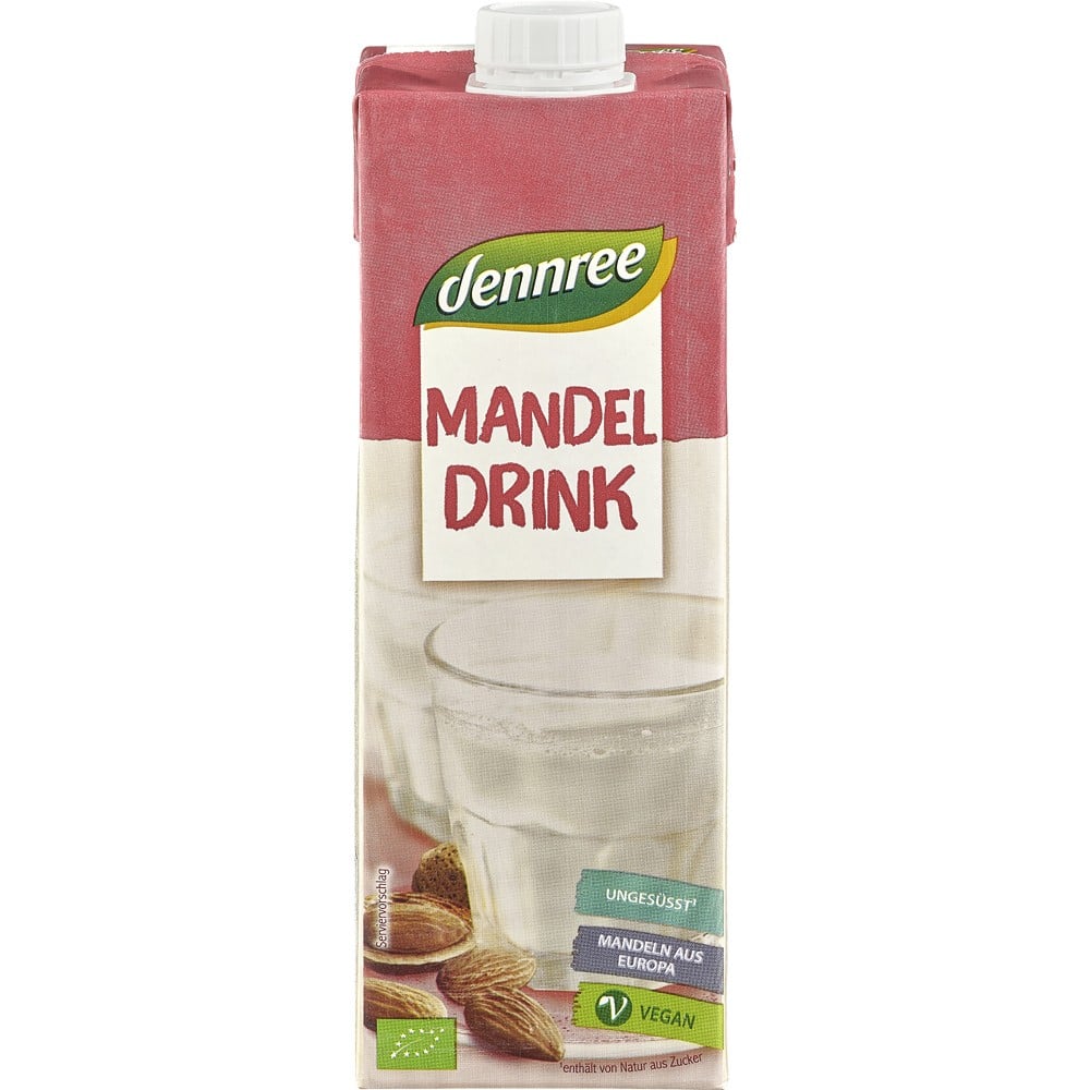 Bautura de migdale fara lactoza si gluten, eco - Dennree