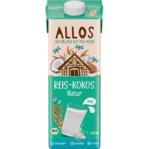 Bautura de orez cu cocos fara gluten si lactoza, eco - Allos