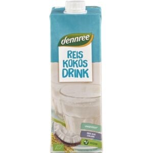 Bautura de orez cu cocos fara lactoza si fara gluten, eco - Dennree