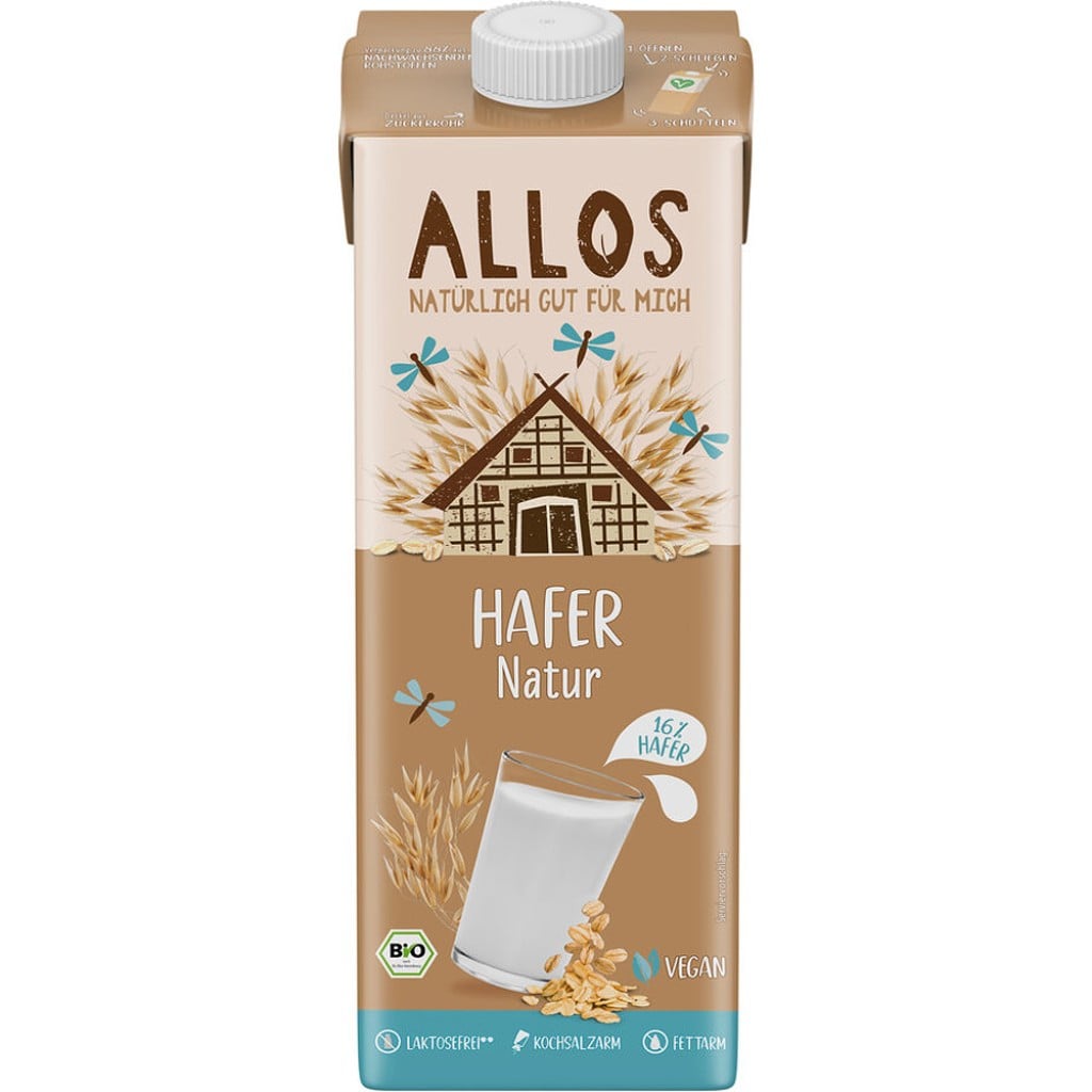 Bautura de ovaz fara lactoza, eco - Allos