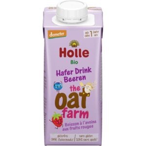 Bautura din ovaz cu fructe pentru copii fara gluten  1 an, eco - Holle