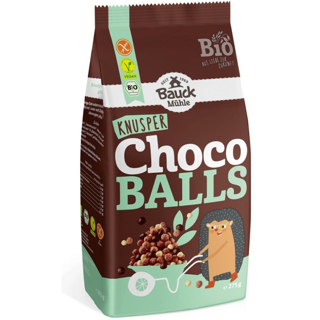 Bilute crocante cu ciocolata fara gluten, eco - BauckHof