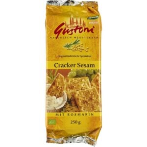 Biscuiti crocanti cu susan si rozmarin, eco - Gustoni