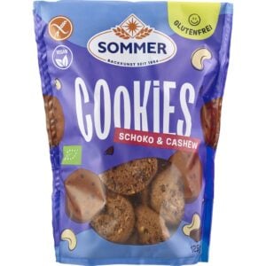 Biscuiti cu ciocolata si caju fara gluten, eco - Sommer