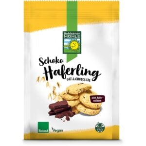 Biscuiti din ovaz integral cu ciocolata, eco - Bohlsener Muehle