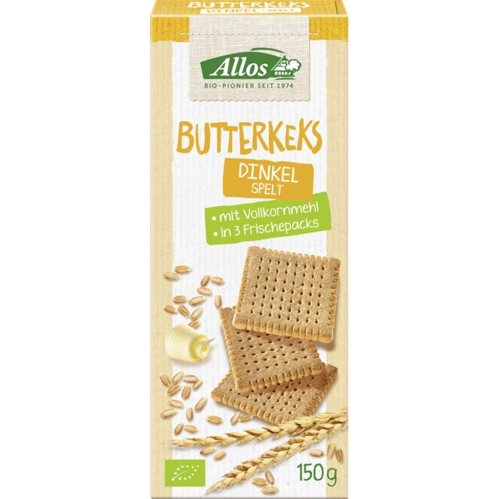 Biscuiti din spelta unt si miere, eco - Allos