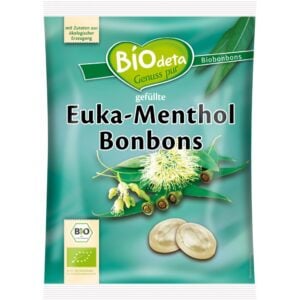 Bomboane cu eucalipt si mentol, eco - BIOdeta
