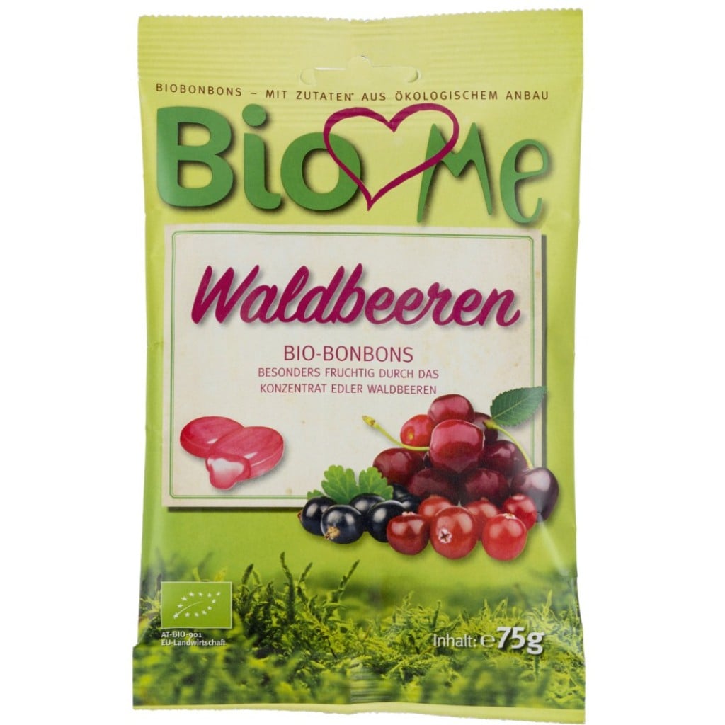 Bomboane cu fructe de padure fara gluten, eco - BIO Loves Me