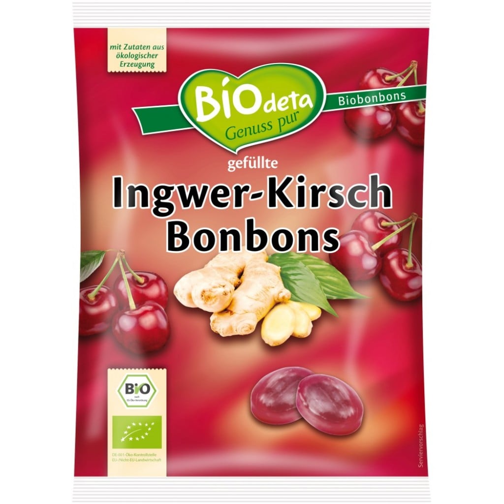 Bomboane cu ghimbir si cirese, eco - BIOdeta