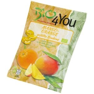 Bomboane cu mango si portocala fara gluten, eco - Bio4You