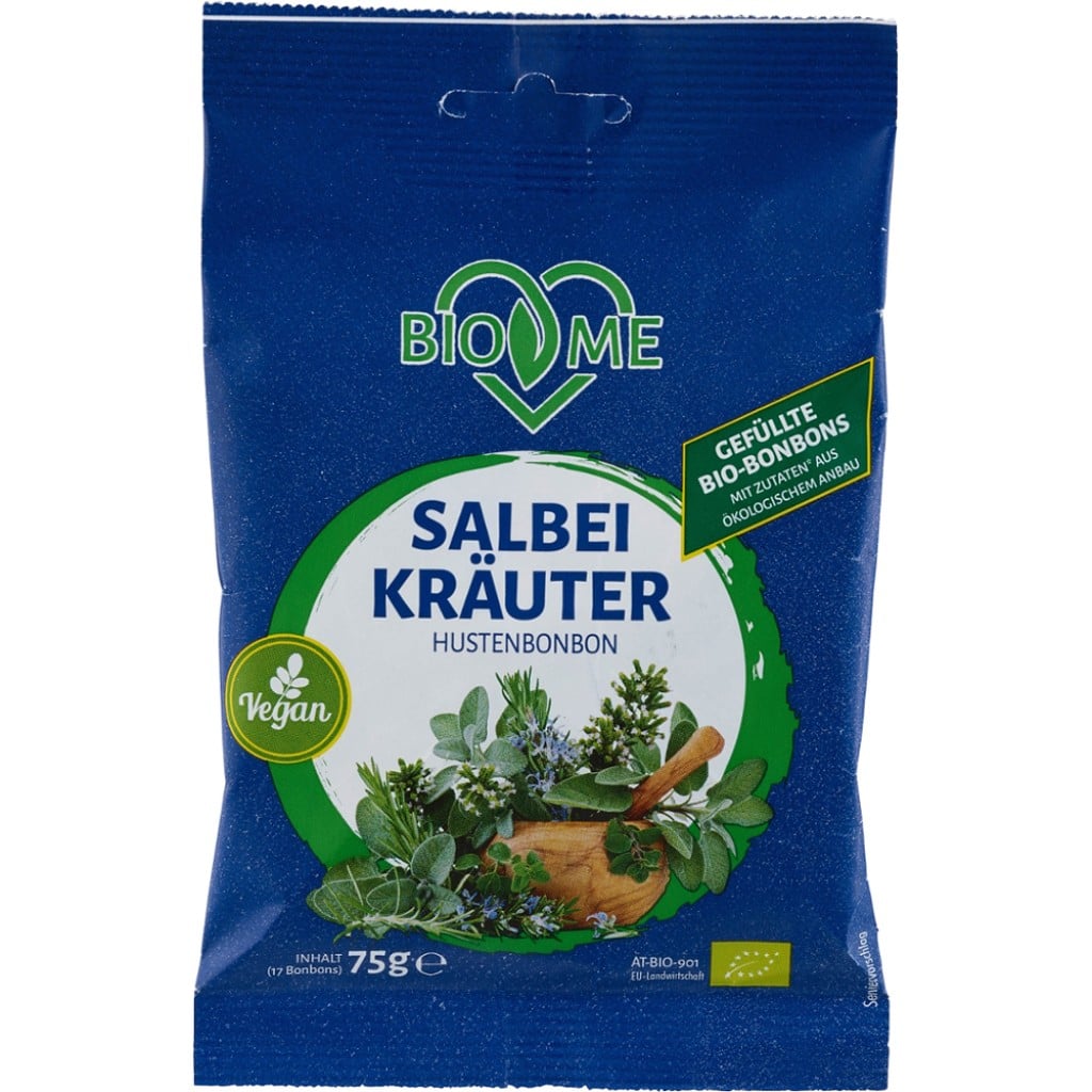 Bomboane cu salvie, eco - BIO Loves Me