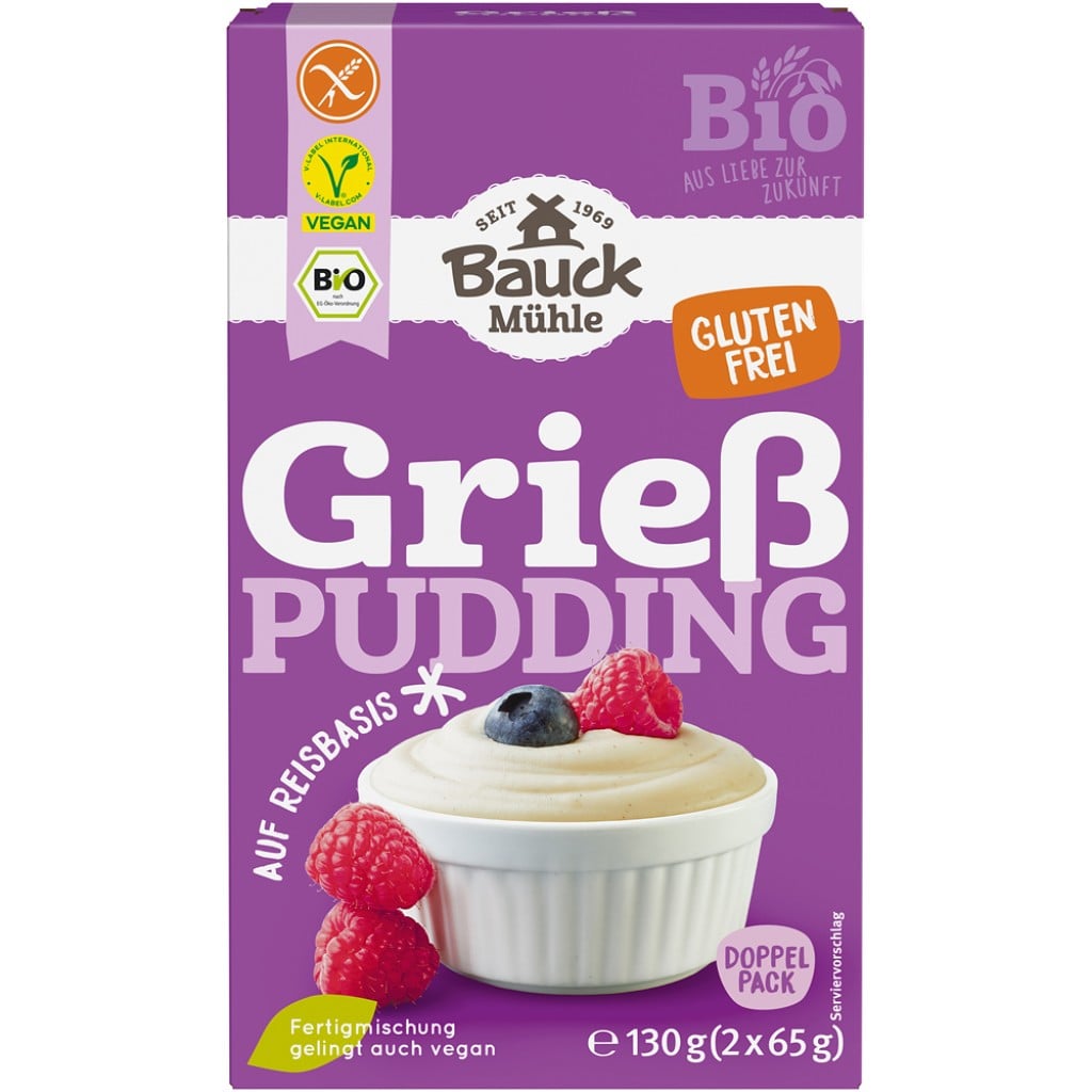 Budinca de gris fara gluten, eco - BauckHof