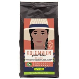 Cafea Arabica boabe Columbia, eco - Rapunzel