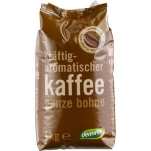 Cafea boabe Arabica si Robusta, eco - Dennree