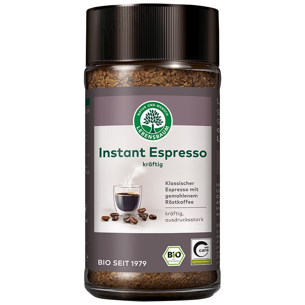 Cafea espresso instant, eco - Lebensbaum