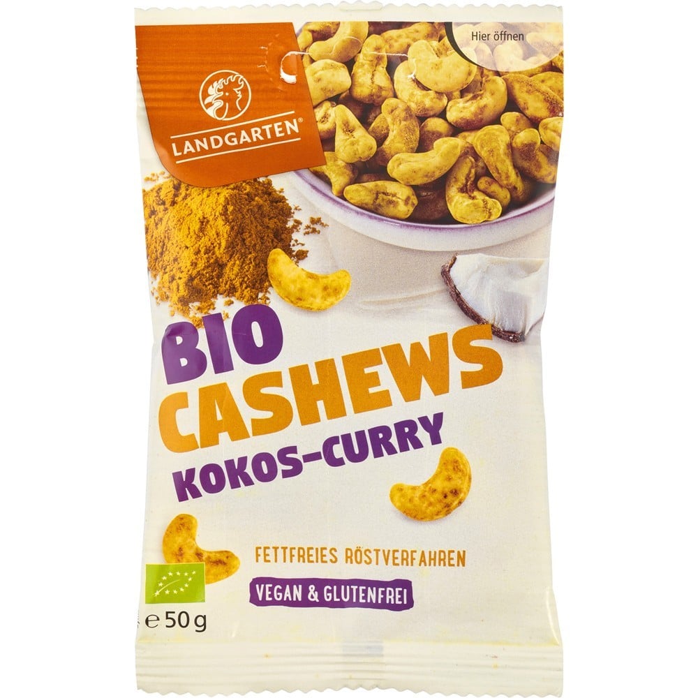 Caju cu cocos si curry fara gluten, eco - Landgarten