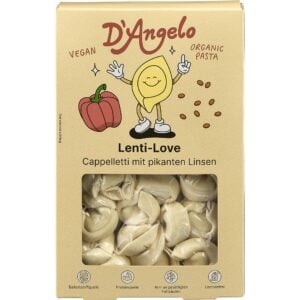 Cappelletti vegane umplute cu linte picanta, eco - DAngelo