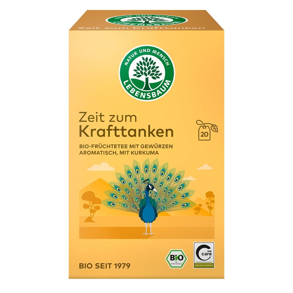 Ceai cu curcuma 20 plicuri, eco - Lebensbaum