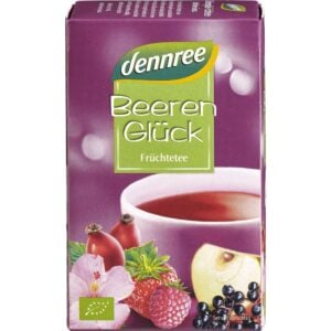 Ceai cu fructe de padure 20 plicuri, eco - Dennree