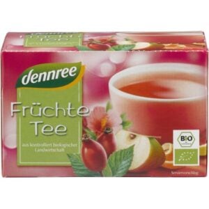Ceai de fructe 20 plicuri, eco - Dennree