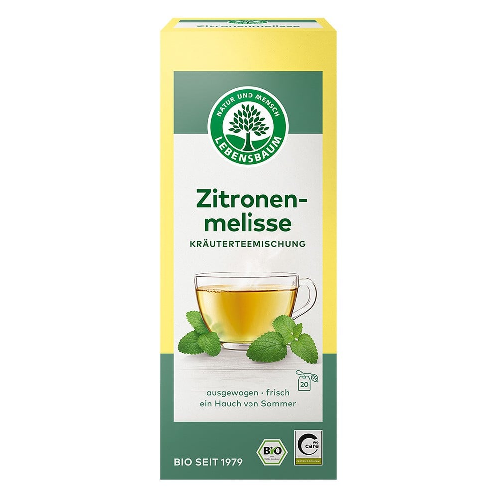 Ceai de melisa si lamaita 20 plicuri, eco - Lebensbaum