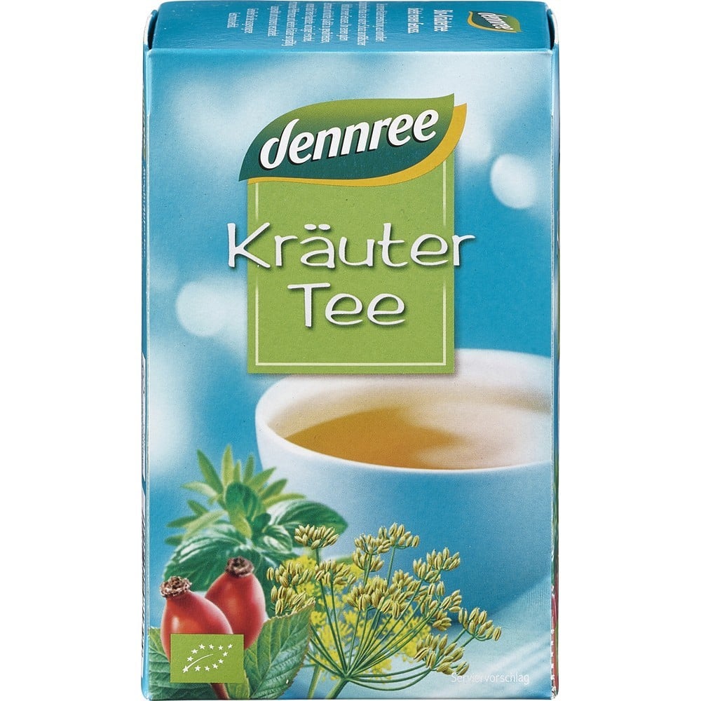 Ceai din plante 20 plicuri, eco - Dennree