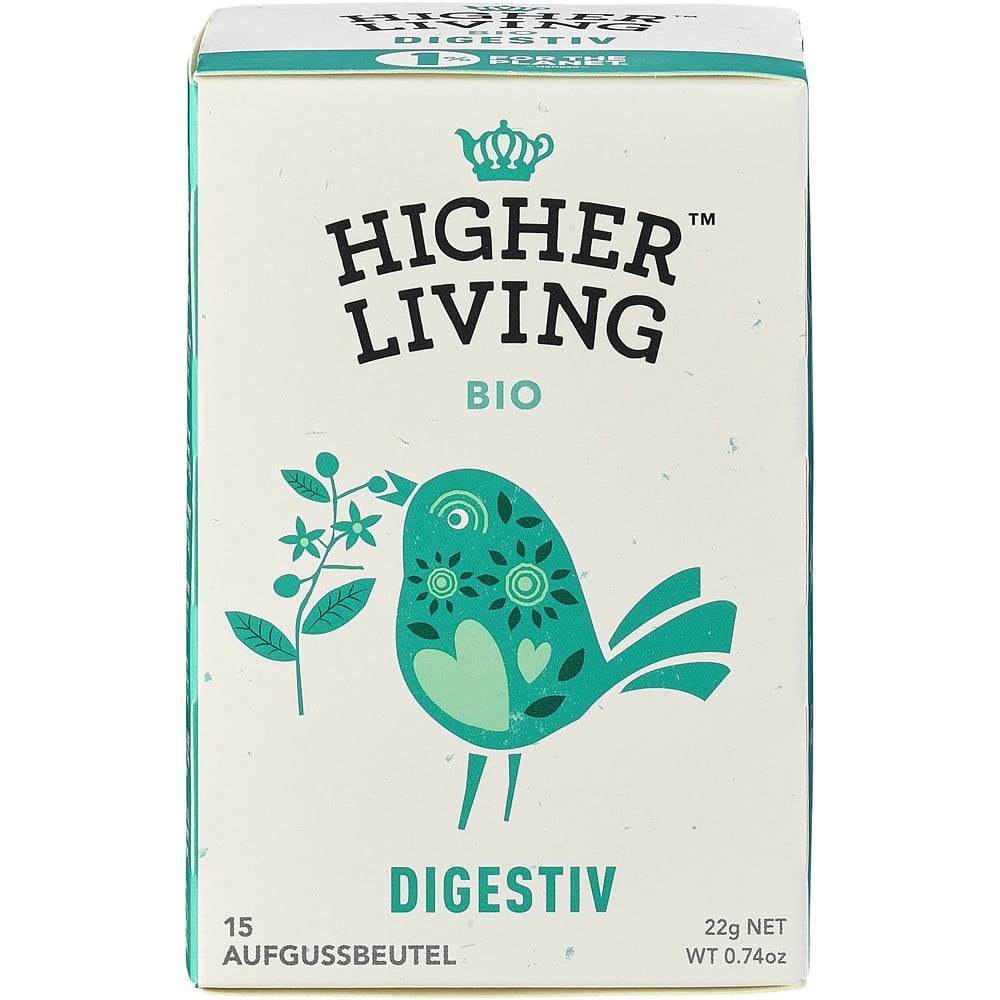 Ceai incantare pentru digestie 15 plicuri, eco - Higher Living