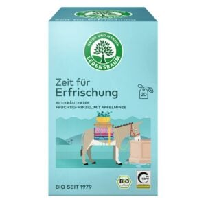 Ceai revigorant cu mix de menta 20 plicuri, eco - Lebensbaum